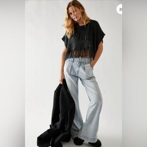 Free People Brea Denim Trouser size 26